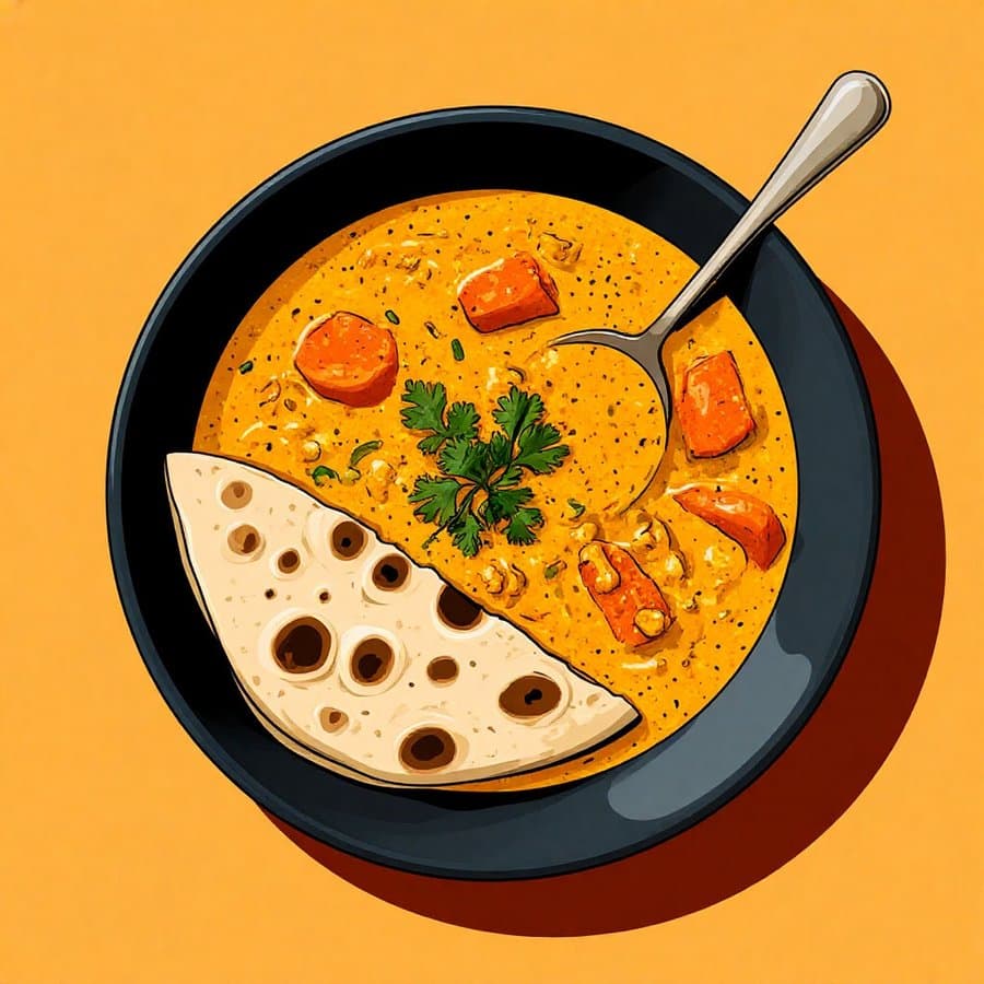 Индийская кухня: карри и наан